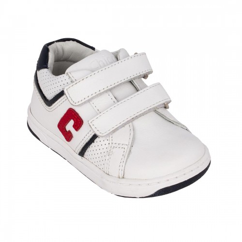 Chicco Shoe Grano Παιδικό Sneaker για Αγόρι 71092-300 δερμάτινο σε Λευκό χρώμα