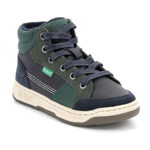 Kickers Παιδικά Sneakers High για Αγόρι Πράσινα 910890-30-103