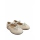 IQ Shoes Παιδικές Μπαλαρίνες Ανατομικές με Σκρατς Λευκές Electra-180 White