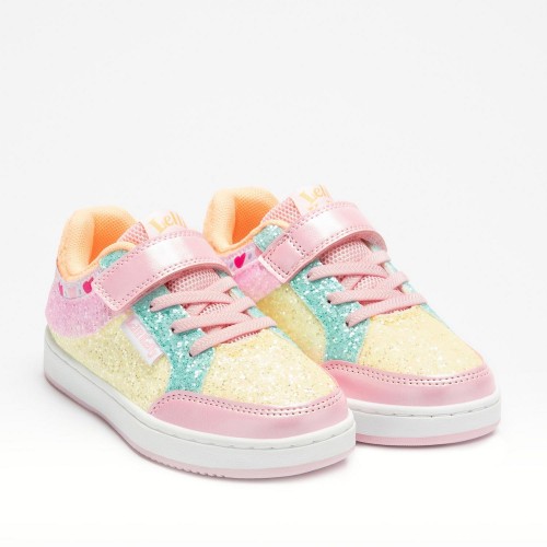 Lelli Kelly Παιδικά Sneakers Κίτρινο-ροζ LKAA8090-GIRO