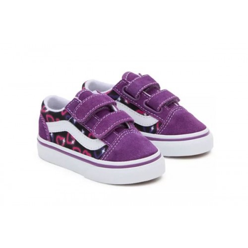 Vans Old Skool V VN000CRWBJD1 Παιδικά Sneakers για Κορίτσια σε Μωβ χρώμα